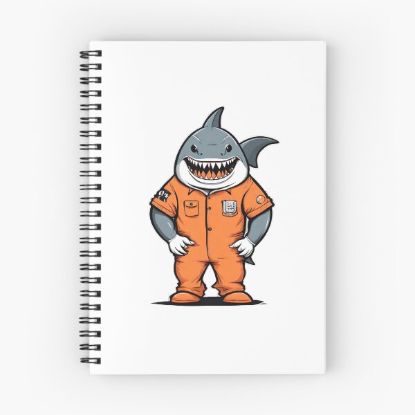 Item preview, Prisoner Inmate Shark Classic designed and sold by Majestic Paws.
