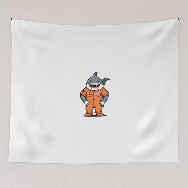 Item preview, Prisoner Inmate Shark Classic designed and sold by Majestic Paws.