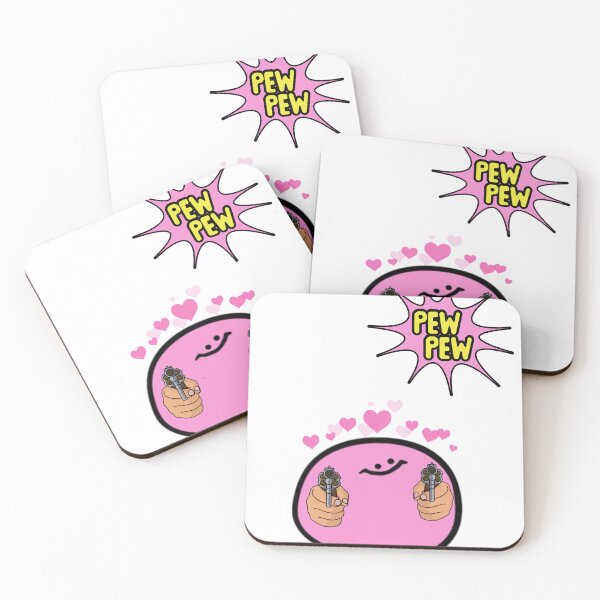 Item preview, Embracing Kirbo: The Pink Powerhouse of Happy Gaming! designed and sold by LunaLoop.