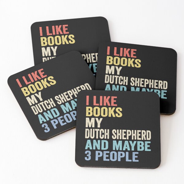 Item preview, Dutch shepherd Dog and Books - I Like Books My Dutch shepherd And Maybe 3 People designed and sold by vzrnmichsudops.