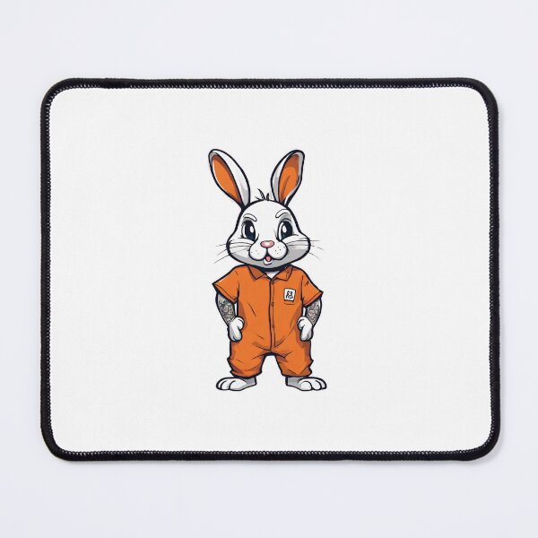 Item preview, Prisoner Inmate Rabbit Classic designed and sold by Majestic Paws.