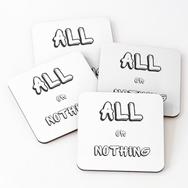 Item preview, all or nothing designed and sold by DoraHappy.