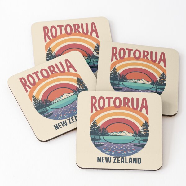 Item preview, Rotorua Geothermal Wonders, New Zealand Travel, Vintage designed and sold by UrbanGraphixs.