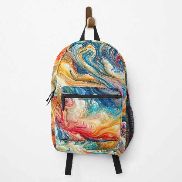 Item preview, Colorful Swirly Paint Texture designed and sold by digital-savant.