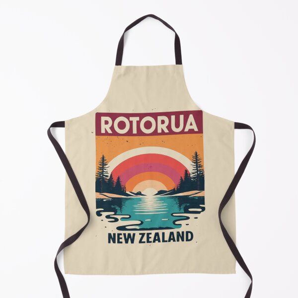 Item preview, Rotorua Geothermal Wonders, New Zealand Travel, Vintage designed and sold by UrbanGraphixs.