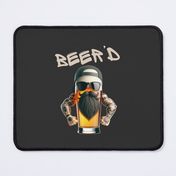 Item preview, Beerd Funny Pun Beer and Beard designed and sold by PrintsByLoVi.