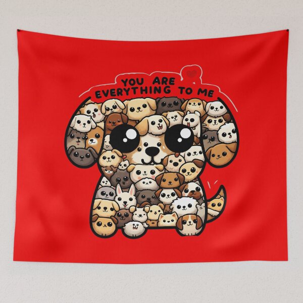 Item preview, Pawfect Love Collage designed and sold by AI-Only Creations.