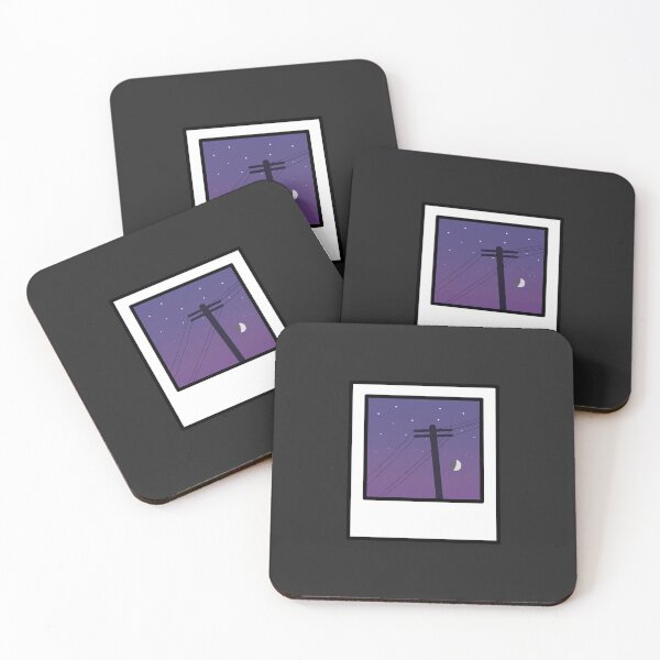 Item preview, Night sky instant film photo designed and sold by wonderxwander.