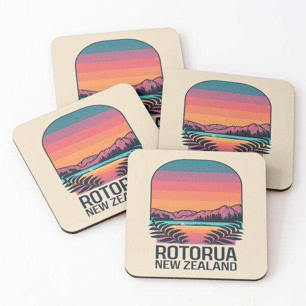Item preview, Rotorua Geothermal Wonders, New Zealand Travel, Vintage designed and sold by UrbanGraphixs.