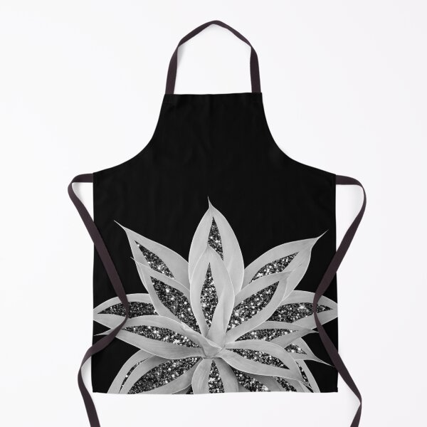 Item preview, Gray Agave with Black Silver Glam #2 (Photo of Glitter Only - Not Reflective) designed and sold by Anita's & Bella's Art.