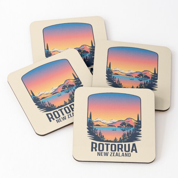 Item preview, Rotorua Geothermal Wonders, New Zealand Travel, Vintage designed and sold by UrbanGraphixs.