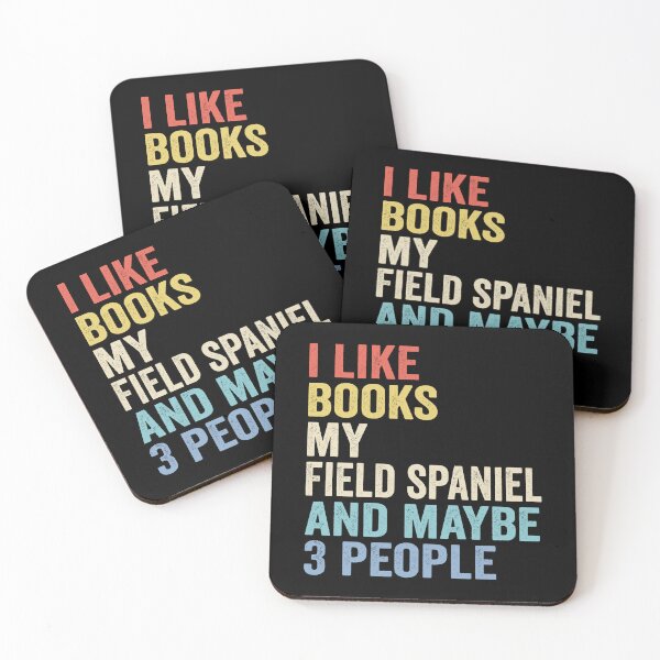 Item preview, Field spaniel Dog Lover Gift - Cute Book Dogs Lover - Bookish Dog Fans designed and sold by vzrnmichsudops.