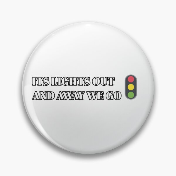 Item preview, It's lights out and away we go designed and sold by TheGrandShopp.