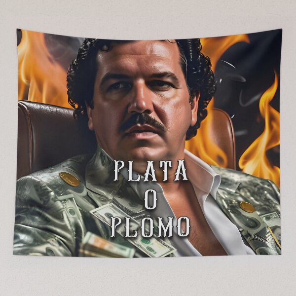 Item preview, Pablo Escobar Plata O Plomo designed and sold by TheArtOfPat.