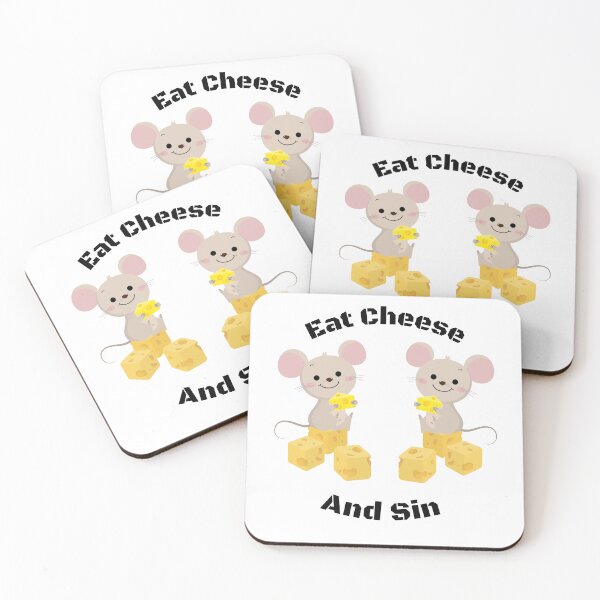Item preview, Eat Cheese And Sin designed and sold by Mateusz Bachanek.
