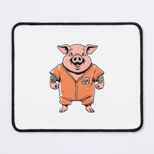 Item preview, Prisoner Inmate Pig Classic designed and sold by Majestic Paws.