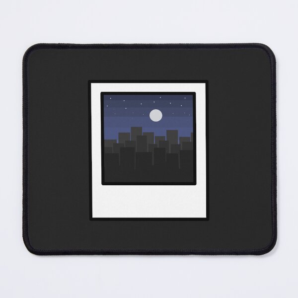 Item preview, City skyline night instant film photo designed and sold by wonderxwander.