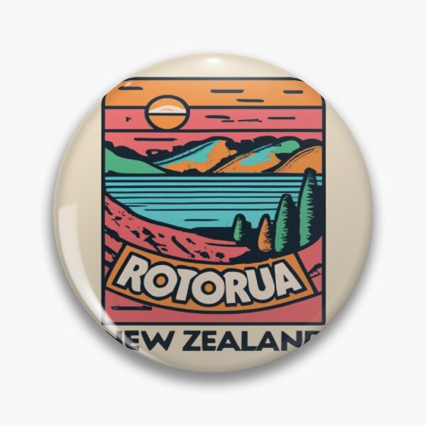 Item preview, Rotorua Geothermal Wonders, New Zealand Travel, Vintage designed and sold by UrbanGraphixs.