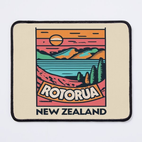 Item preview, Rotorua Geothermal Wonders, New Zealand Travel, Vintage designed and sold by UrbanGraphixs.