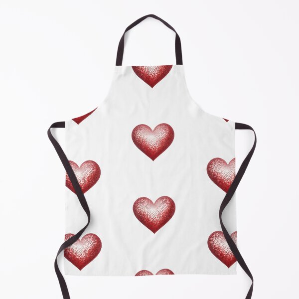 Item preview, Red heart with an interesting pattern designed and sold by MyCraftForYOU.