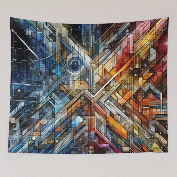 Item preview, Space geometry: Crossing of roads designed and sold by Lyavalio.
