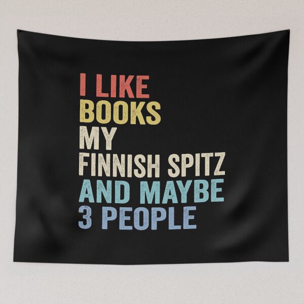 Item preview, Finnish spitz Dog Lover Gift - Cute Book Dogs Lover - Bookish Dog Fans designed and sold by vzrnmichsudops.