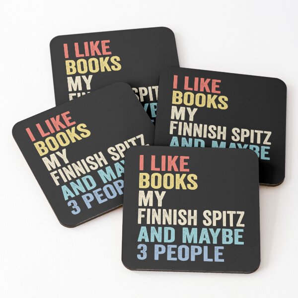Item preview, Finnish spitz Dog Lover Gift - Cute Book Dogs Lover - Bookish Dog Fans designed and sold by vzrnmichsudops.