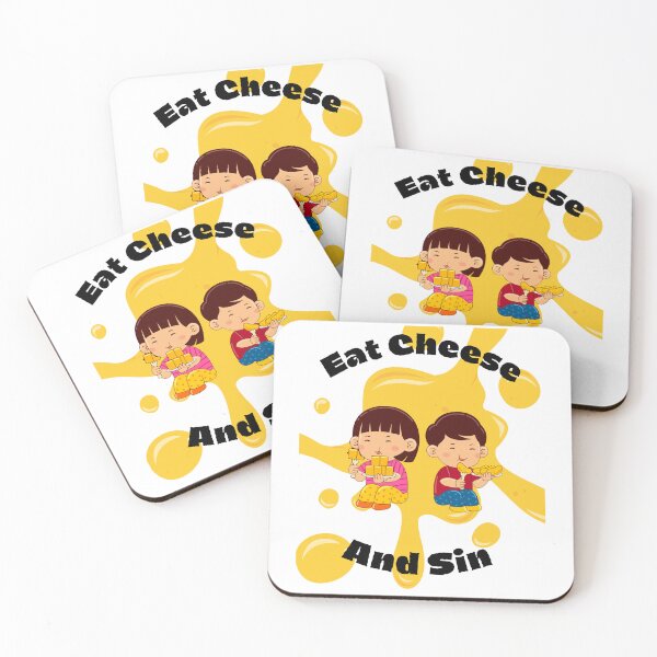Item preview, Eat Cheese And Sin designed and sold by Mateusz Bachanek.