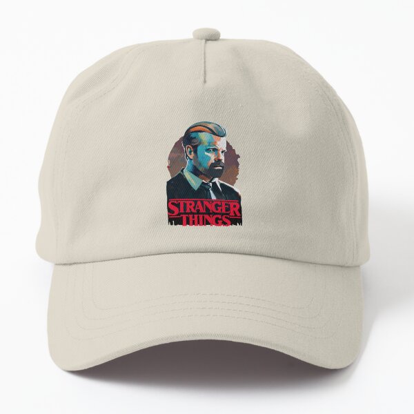 Item preview, STRANGER THINGS, Jim Hopper (light yellowish-green background) designed and sold by bekksa.