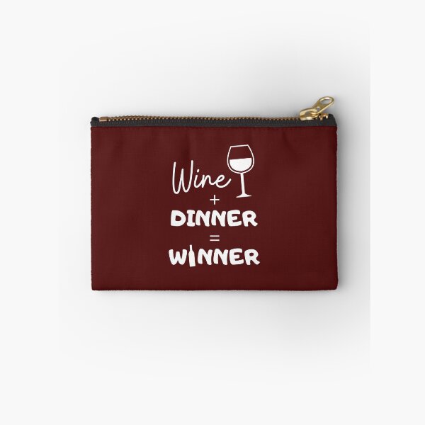 Item preview, Wine Dinner Winner Pun designed and sold by PrintsByLoVi.