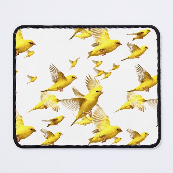 Item preview, Flock of Yellow Canaries designed and sold by UnTangle.