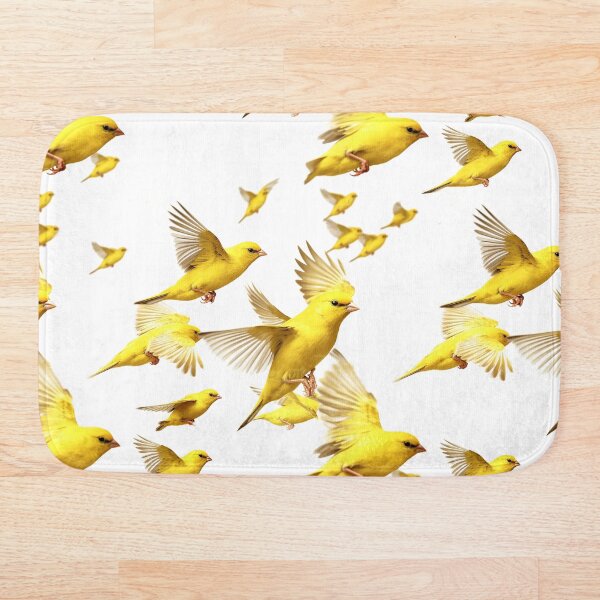 Item preview, Flock of Yellow Canaries designed and sold by UnTangle.