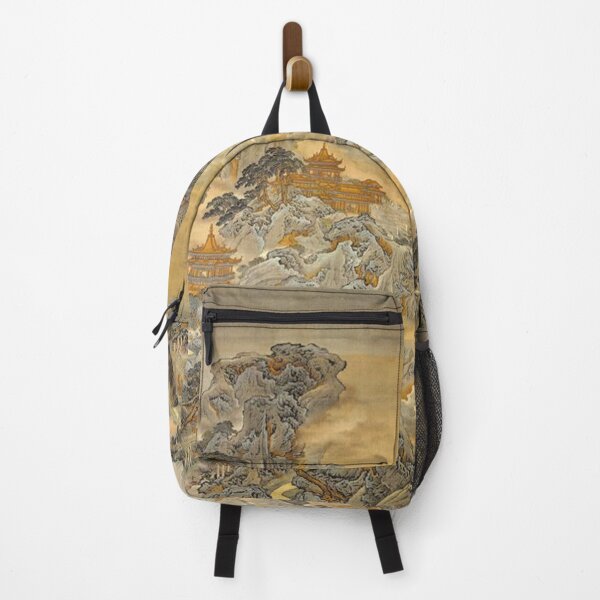 Item preview, Chinese Landscape Painting, Traditional ink on Silk painting. designed and sold by Kai Multiverse.