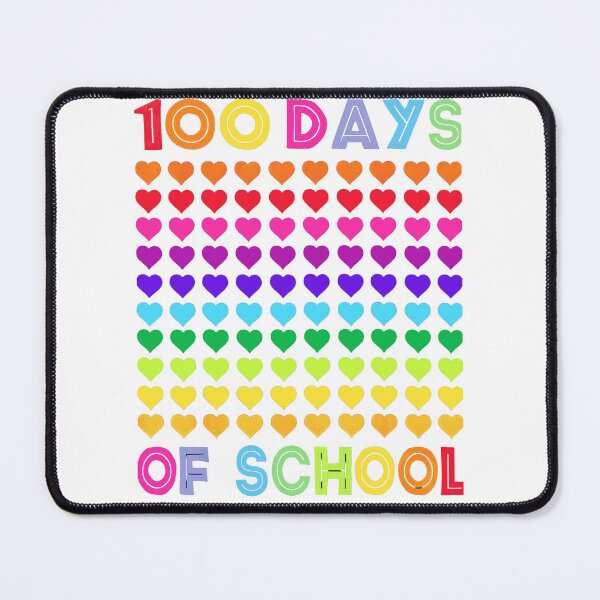 Item preview, Cute 100 Days of school and still loving it Hearts 100th Day T-Shirt designed and sold by Egyptian king ⭐⭐⭐⭐⭐.