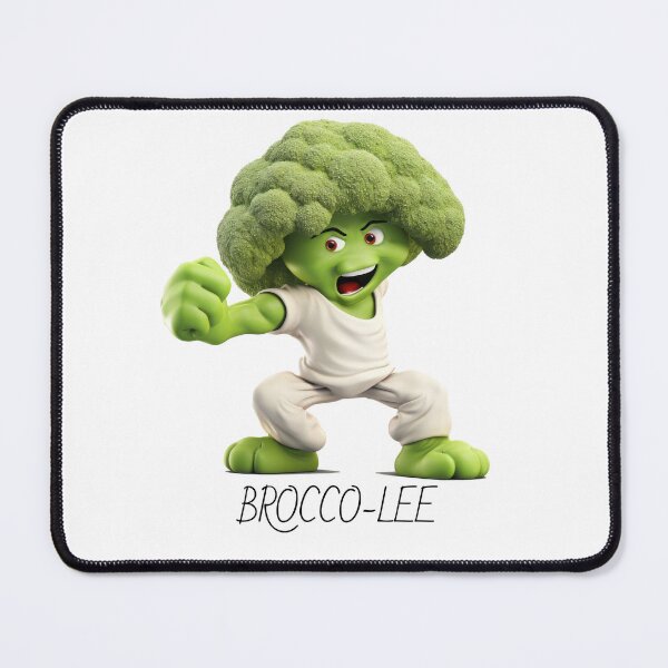 Item preview, "Broc-Karate: A Kicking Good Time with the Veggie Sensei" designed and sold by Nunnuca.