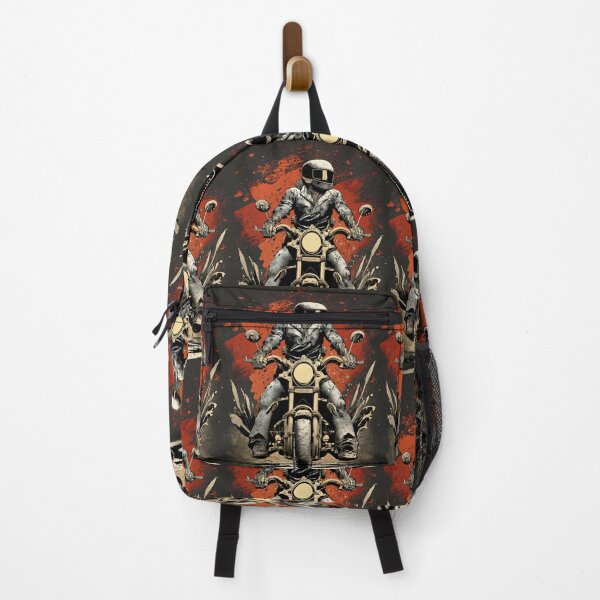Item preview, Vintage style, women on retro motorcycle. designed and sold by duneArt.
