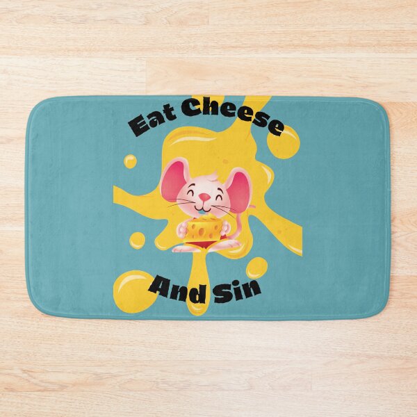 Item preview, Eat Cheese And Sin designed and sold by Mateusz Bachanek.