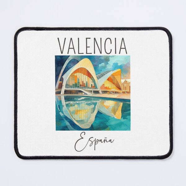Item preview, Watercolor Design of Valencia - Spain designed and sold by Sketch-Shack.