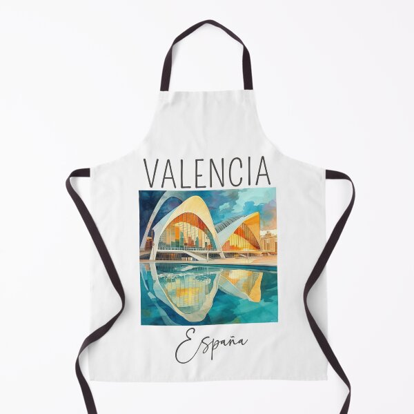 Item preview, Watercolor Design of Valencia - Spain designed and sold by Sketch-Shack.