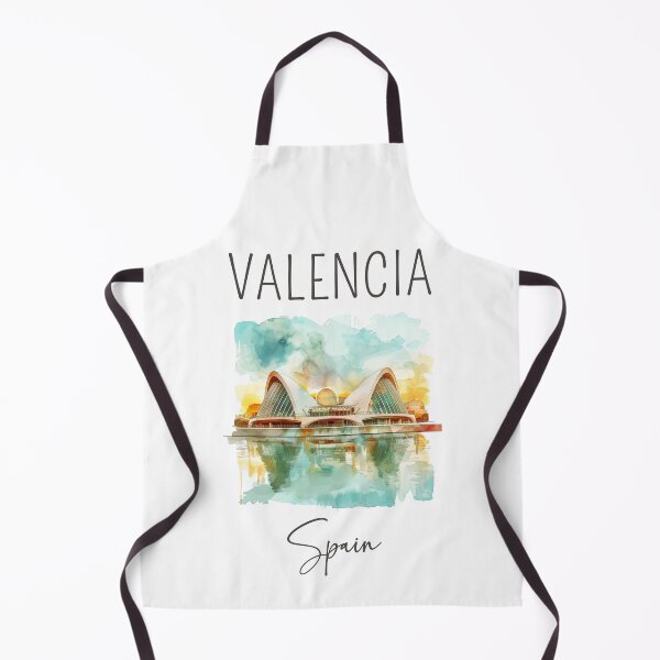 Item preview, Watercolor Design of Valencia - Spain designed and sold by Sketch-Shack.