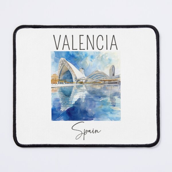 Item preview, Watercolor Design of Valencia - Spain designed and sold by Sketch-Shack.