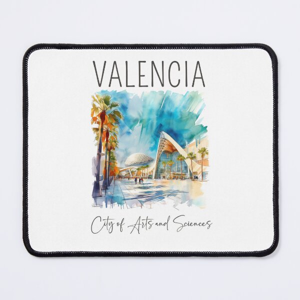 Item preview, Watercolor Design of Valencia - Spain designed and sold by Sketch-Shack.