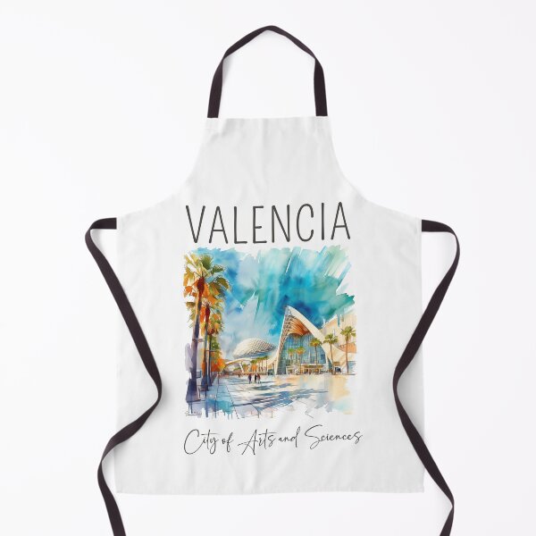 Item preview, Watercolor Design of Valencia - Spain designed and sold by Sketch-Shack.
