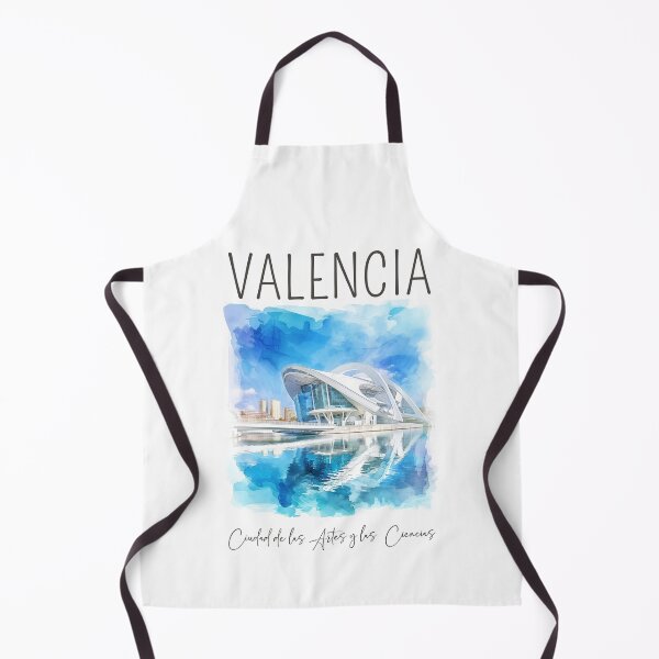 Item preview, Watercolor Design of Valencia - Spain designed and sold by Sketch-Shack.