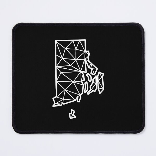 Item preview, Geometric Rhode Island State Design - White Lines designed and sold by anne-dromeda.