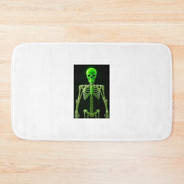 Item preview, Green neon skeleton designed and sold by Wxjtecki.