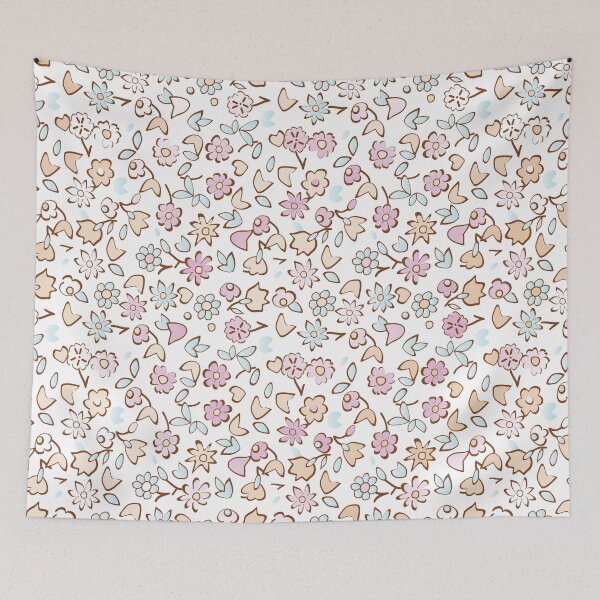 Item preview, Simple Flowers Pattern XXXI designed and sold by B & K     Store.