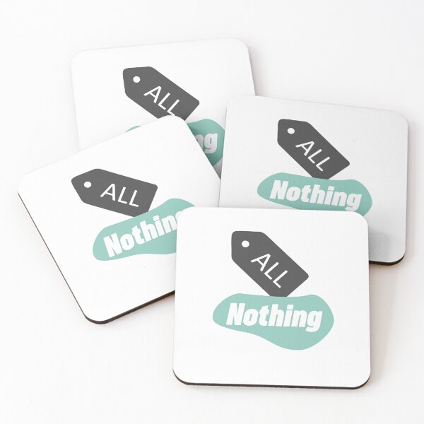 Item preview, all or nothing designed and sold by DoraHappy.