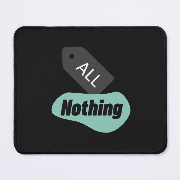 Item preview, all or nothing designed and sold by DoraHappy.