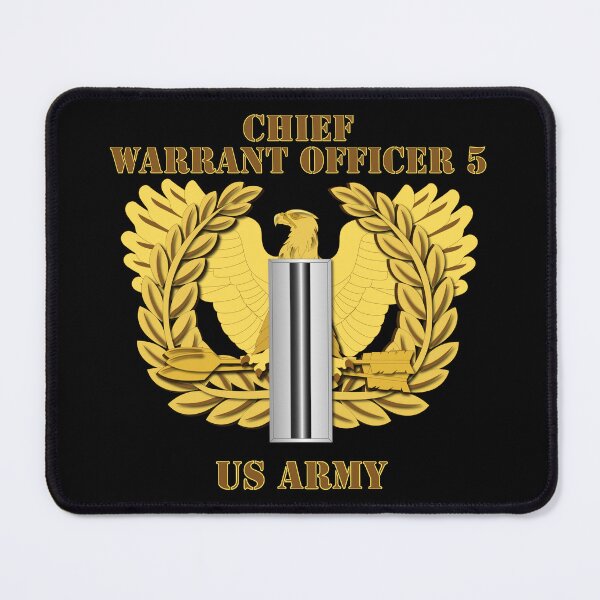 Item preview, Army - Emblem - Warrant Officer 5 - CW5 w Eagle designed and sold by Military Insignia Products.